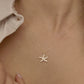 925 Sterling Silver Starfish Necklace