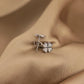 925 Sterling Silver Clover Stud Earrings