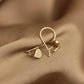 925 Sterling Silver Heart Halo Hook Earrings