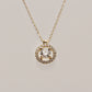 14K Solid Gold Olympic Necklace