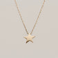 925 Sterling Silver Minimalist Star Pendant Necklace