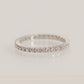 925 Sterling Silver Full Eternity Wedding Band Ring