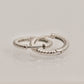 14K Solid Gold Small Twisted Earrings