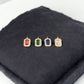 14K Solid Gold Minimalist Baguette Necklace