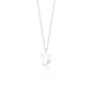 14K Solid Gold Angel's Emberace Diamond Necklace