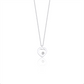 14K Solid Gold Heart's Glow Diamond Necklace