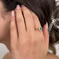 925 Sterling Silver Oval Entourage Green Full Set