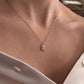 925 Sterling Silver Minimalist Baguette Necklace